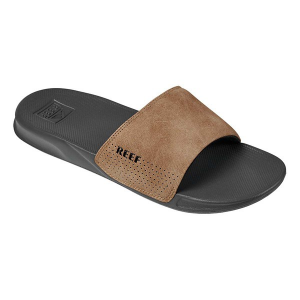 Men's Reef One Slide Sandals 12 Grey/Tan