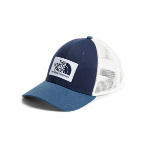 The North Face Deep Fit Mudder Trucker Snapback Hat One Size Shady Blue/Summit Navy