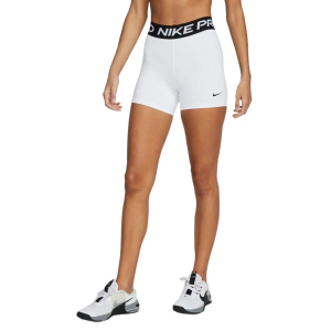 Women's Nike Pro 367 Shorts Medium White/Black