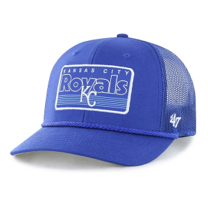 Kids' Kansas City Royals 47 Brand Mainline Trucker Snapback Hat Royal