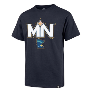 Kids' Minnesota Twins City Connect Pregame T-Shirt XLarge Blue
