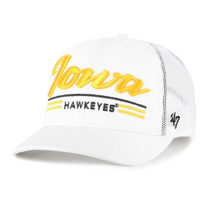 Iowa Hawkeyes 47 Brand Garner Trucker Kids' Snapback Hat White