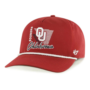 Oklahoma Sooners 47 Brand Splint Rope Kids' Snapback Hat Cardinal