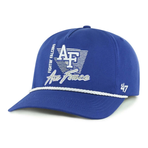 Air Force Falcons 47 Brand Splint Rope Kids' Snapback Hat Royal