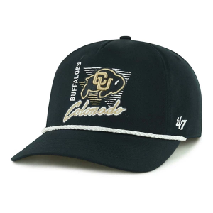 Colorado Buffaloes 47 Brand Splint Rope Kids' Snapback Hat Black
