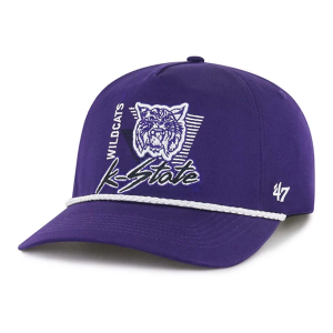Kansas State Wildcats 47 Brand Splint Rope Kids' Snapback Hat Purple