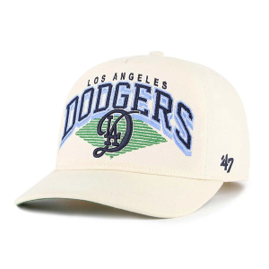 Kids' Los Angeles Dodgers 47 Brand City Connect Panoma Hitch Snapback Hat Natural