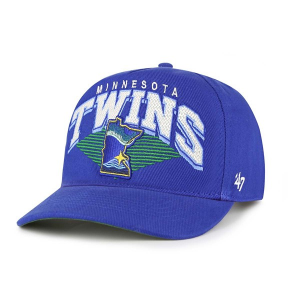 Kids' Minnesota Twins 47 Brand City Connect Panoma Hitch Snapback Hat Royal