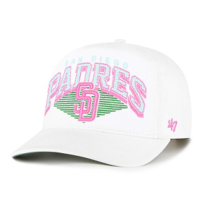 Kids' San Diego Padres 47 Brand City Connect Panoma Hitch Snapback Hat White
