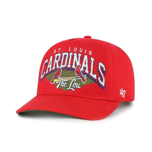 Kids' St. Louis Cardinals 47 Brand City Connect Panoma Hitch Snapback Hat Red