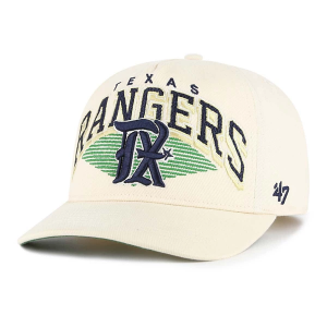 Kids' Texas Rangers 47 Brand City Connect Panoma Hitch Snapback Hat Natural