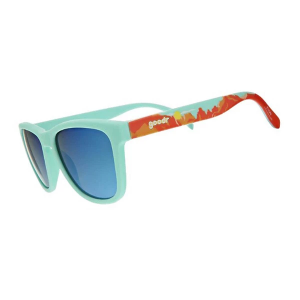 Men's Goodr Zion National Park Polarized Sunglasses Orange/Green