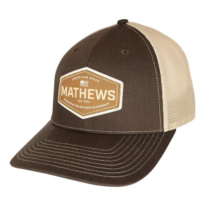 Mathews Traditions Hunting Snapback Hat One Size Brown/Tan