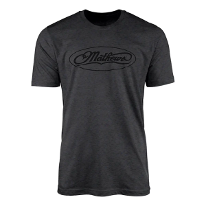 Men's Mathews Classic Logo T-Shirt 3XLarge Charcoal
