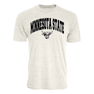 Minnesota State Mavericks Blue 84 Archie T-Shirt 2XLarge Oatmeal