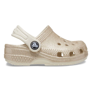 Girls' Crocs Little Glitter Casual Clogs Regular 2T Champagne