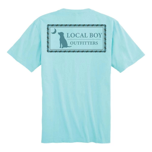 Boys' Local Boy Outfitters Rope Plate T-Shirt Small Aqua