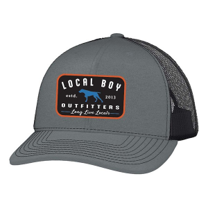 Kids' Local Boy Outfitters On The Prowl Trucker Snapback Hat One Size Heather Grey/Black