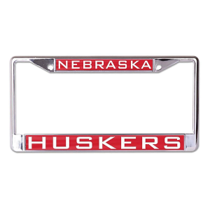 Wincraft Nebraska Cornhuskers Metal License Plate Frame