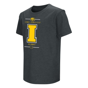 Iowa Hawkeyes Colosseum Tiberius Kids' T-Shirt XLarge Black