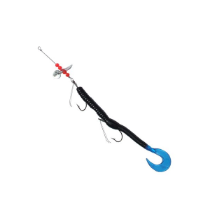 Creme Lure Prerigged Curltail 6" Worm