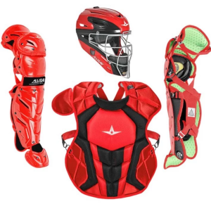 All-Star S7 AXIS Two Tone Professional Catcher's Kit - Ages 9-12