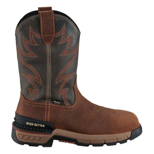 Men's Irish Setter Two Harbors 11" Safety Toe Waterproof Work Boots Outdoor 11.5 Camel