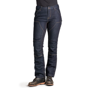 Women's Dovetail Workwear Britt Utility FR Straight Jeans Indigo 12 28
