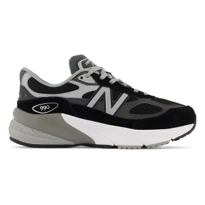 Kids' New Balance 990v6 Shoes sneakers-athletic-shoes Big 4 Regular Black