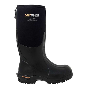 Men's Dryshod Mudcat High Rubber Boots Outdoor 10 Black