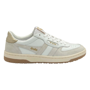 Women's Gola Hawk Sneakers sneakers-athletic-shoes 9 Regular White/White/Gold