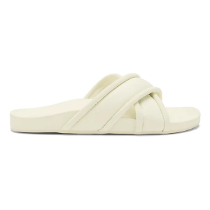 Women's OluKai Ani Slide Sandals 10 White Sand / White Sand