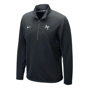 Air Force Falcons Nike Drifit Training 1/4 Zip Small Black