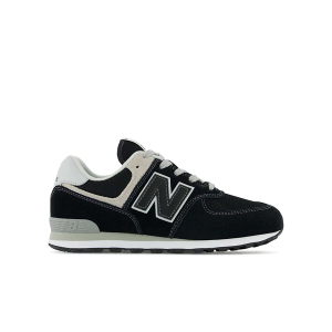 Kids' New Balance 574 Core Shoes sneakers-athletic-shoes Big 3.5 Wide Black/Grey