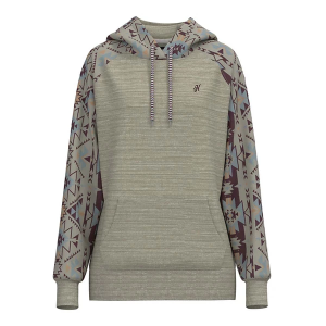 Women's Hooey Legendary Hoodie Small Brown Aztec