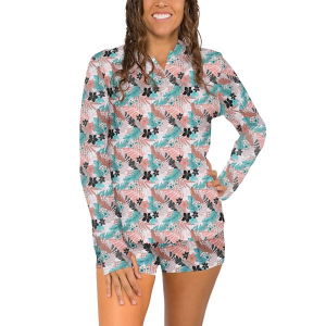 Women's Reel Skipper La Brisa Shirt Swim Cover Up XLarge Plumb Bronze