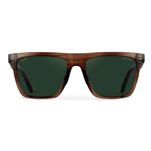 Men's WMP Ace Polarized Sunglasses Crystal Mesquite Grain/Green