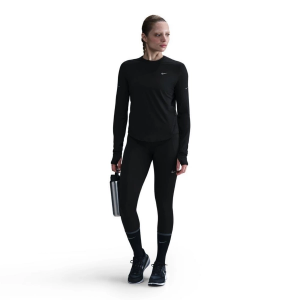Women's Nike Swift Long Sleeve T-Shirt 2XLarge Black/Reflective Silv