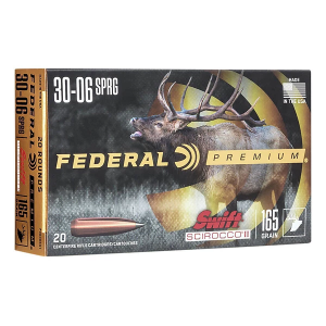 Federal Swift Scirocco II Rifle Ammunition