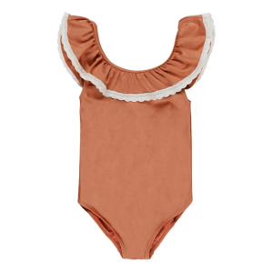 Girls' Rylee + Cru Margaret One Piece Swimsuit Baby 12/18 mo. Poppy
