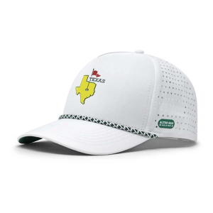 Men's Alter Ego Running Coaster Splash White/Green Texas Golf Golf Snapback Hat One Size White/Green