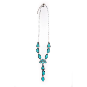 West and Co. Concho Lariat Necklace