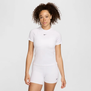 Women's Nike Pro Dri-FIT T-Shirt XLarge White/Black
