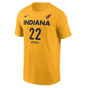 Nike Indiana Fever Caitlin Clark #22 Team Name & Number T-Shirt