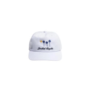 Women's Spiritual Gangster SG Palm Dad Adjustable Hat One Size White