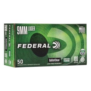 Federal BallistiClean Lead Free Frangible Handgun Ammunition