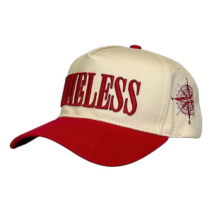 Men's Citrusy Timeless Vintage Trucker Snapback Hat One Size Beige