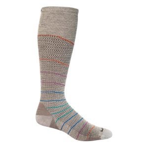 Women's Sockwell Interval Firm Graduated Compression Knee High Socks S/M Natural Singles