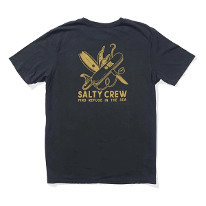 Men's Salty Crew Pocket Knife Vintage T-Shirt 3XLarge Vintage Black