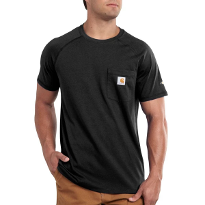 Men's Carhartt Force Relaxed Fit Midweight Pocket T-Shirt 3XLarge Tall Black